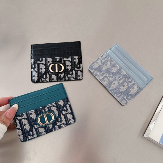 Fashion Leather Card Holder Storage Bank Credit Cash Card ID Card Passport Holders Bag Organizer Case Wallet Pocket Purse